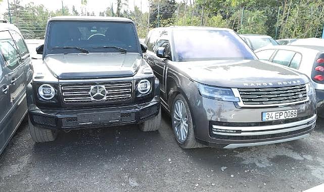 Dilan ve Engin Polat çiftinin lüks araçları yediemin otoparkında