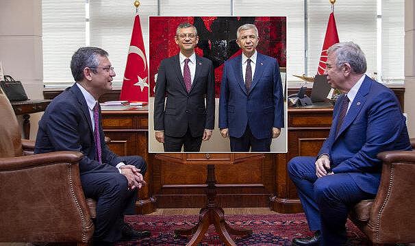 Özgür Özel, Mansur Yavaş ile görüştü!