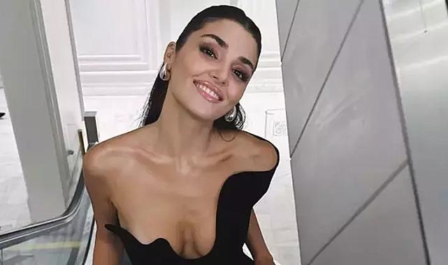 Hande Erçel, Suudi Arabistan tarzıyla olay oldu! Minicik dekolte gözden kaçmadı
