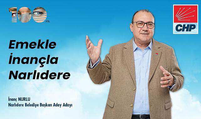 Narlıdere için yola çıkan CHP'li İnanç Nurlu;  "Yenilikçi bir anlayışa ihtiyacımız var!"