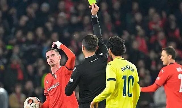 Rennes-Villarreal maçının hakemi Atilla Karaoğlan golü verdi, VAR iptal ederek 90+11'de maçın kaderini değiştirdi! Avrupa Karaoğlan'ın bu kararını konuşuyor