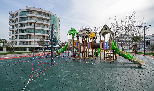 Ardıçlı Parkı yeni yüzüyle hizmette