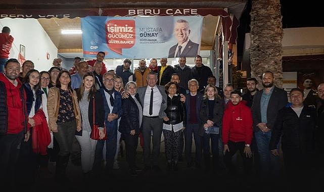 CHP'nin Güzelbahçe Başkan Adayı Günay'dan 'Çat Kapı' ziyaret... "İşimiz gücümüz sizsiniz"