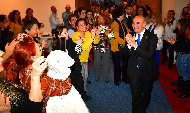 İzmir’de Türkiye’nin ilk Geçici Kadın Barınma Merkezi açıldı  Başkan Soyer: “İzmir'in özgür ve güçlü kadınlarına armağan olsun”