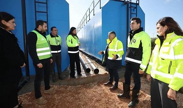 İZSU Genel Müdürü Köseoğlu Çeşme'de personelle buluştu... 'Eli öpülesi ustalarımız var'