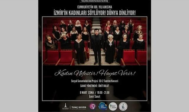 8 Mart'ta İzmir'de yine "Kadının Adı Var! Sözü De!"