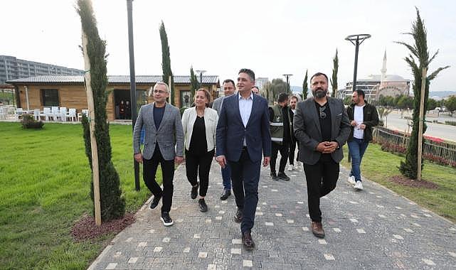 Aliağa Belediyesi'nden İzmir'e örnek proje... Kentin merkezine 14 dönümlük botanik bahçe!