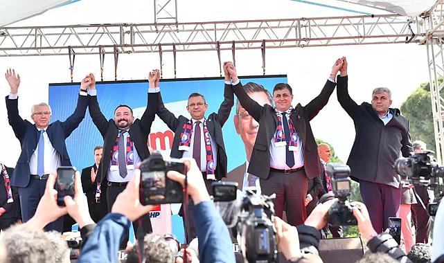 CHP lideri Özel, Ödemiş'te konuştu: Bu seçim ülkeye mesaj verecek