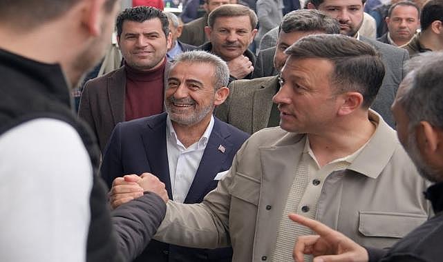 Nakliyeciler Sitesi'nde Dağ ve Çayır’a coşkulu karşılama! "Bornova için çalışacağız"
