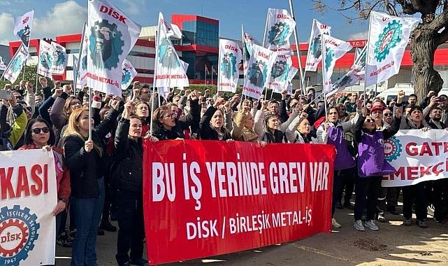 Serbest Bölge'de grev 6. gününde: Engellenmesi hak gaspıdır