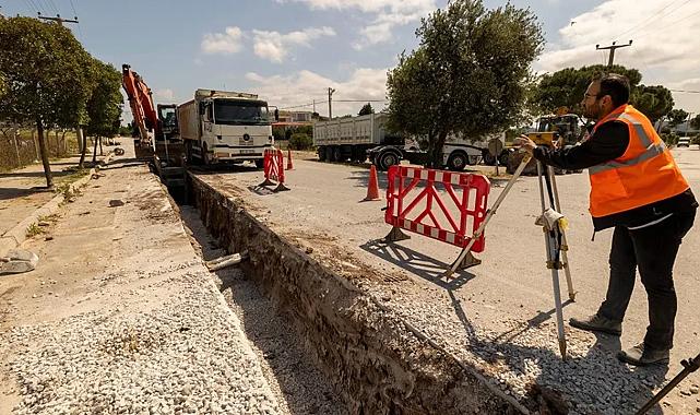 İZSU'dan Bergama'da altyapı atağı: Yüzde 20'si tamamlandı