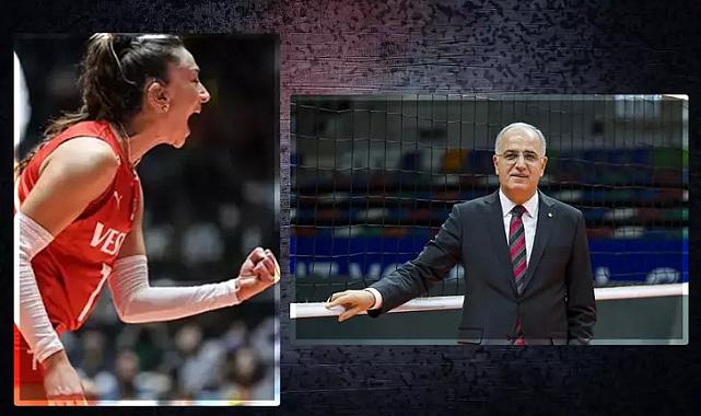Milli voleybolcu Hande Baladın'ın tırnağı bile eleştirilmişti... Federasyon Başkanı Mehmet Akif Üstündağ destek çıktı! 'Bu ülkenin bayrağını, marşını...'