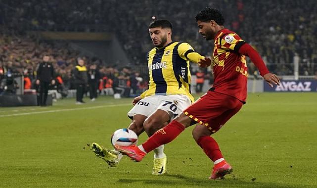 Göztepe, deplasmanda Fenerbahçe'ye 3-2 mağlup oldu