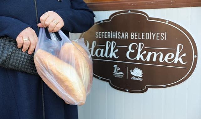 Seferihisar 'da Halk ekmek 7 TL’den satışta