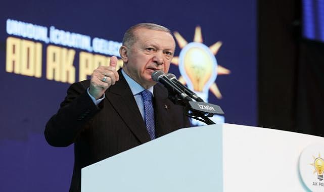 Cumhurbaşkanı Erdoğan’dan muhalefete İzmir eleştirisi: "İzmir'in her mahallesi perişan halde