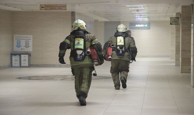 İzmir Bölge Adliye Mahkemesi'nde gerçeğini aratmayan tatbikat