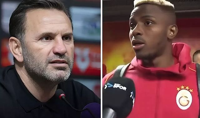 Osimhen'den Okan Buruk'u zora sokacak Vincic sözleri