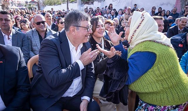 Üreticilerden Başkan Tugay'a "destek" teşekkürü