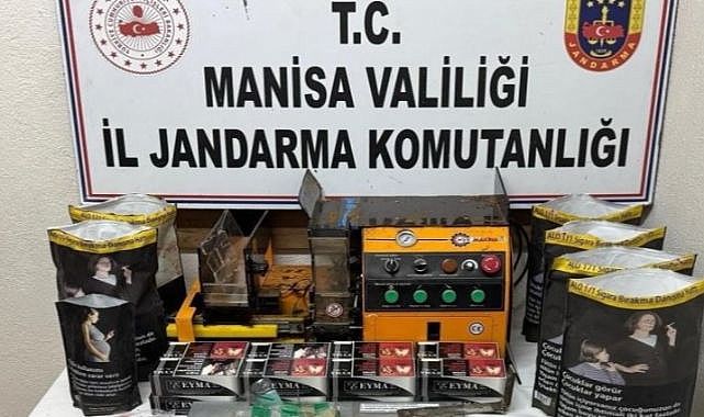 Akhisar'da kaçak tütün operasyonu