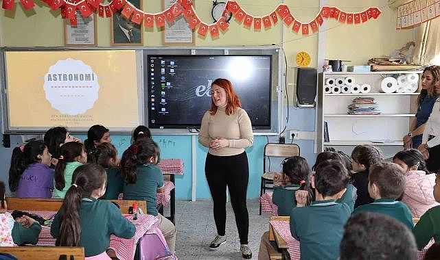 Şehzadeler'de öğrenciler Güneş'i ve uzayı keşfetti