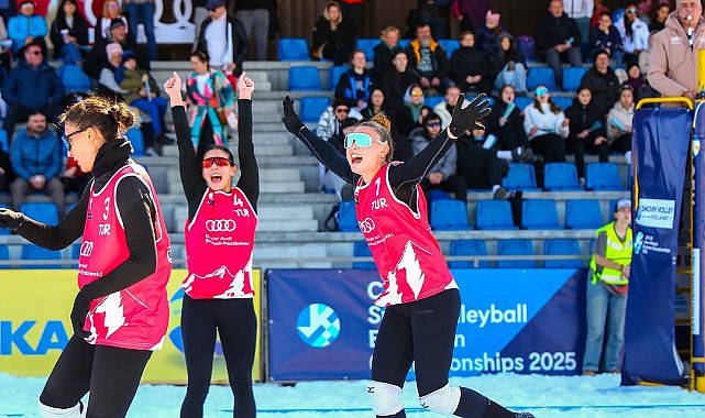 U20 Kadın Kar Voleybolu Milli Takımımız Namağlup Avrupa Şampiyonu!