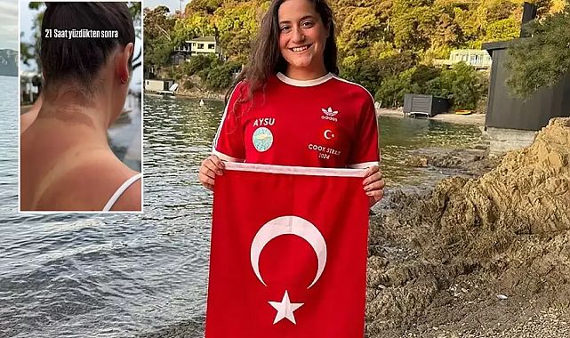 65 kilometre yüzen Aysu Türkoğlu'nun vücudundaki inanılmaz değişim
