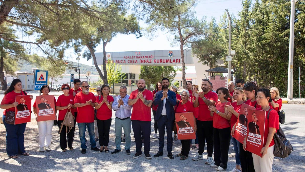 Buca Cezaevi nöbetinde bu kez Güzelbahçe örgütü