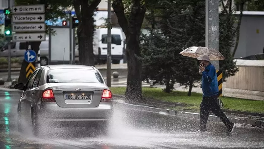 Başkentte hava değişiyor: Sağanak ve düşen sıcaklık