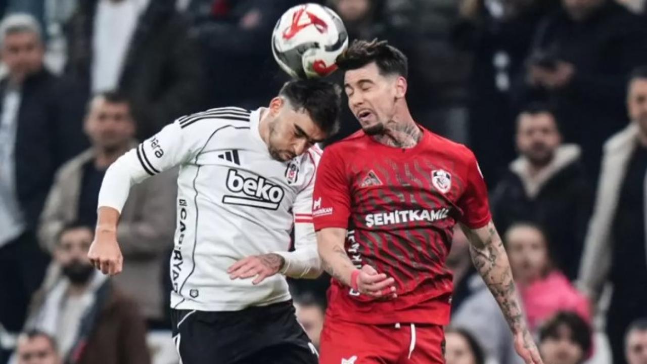 4 gollü düello! Beşiktaş, Gaziantep ile yenişemedi