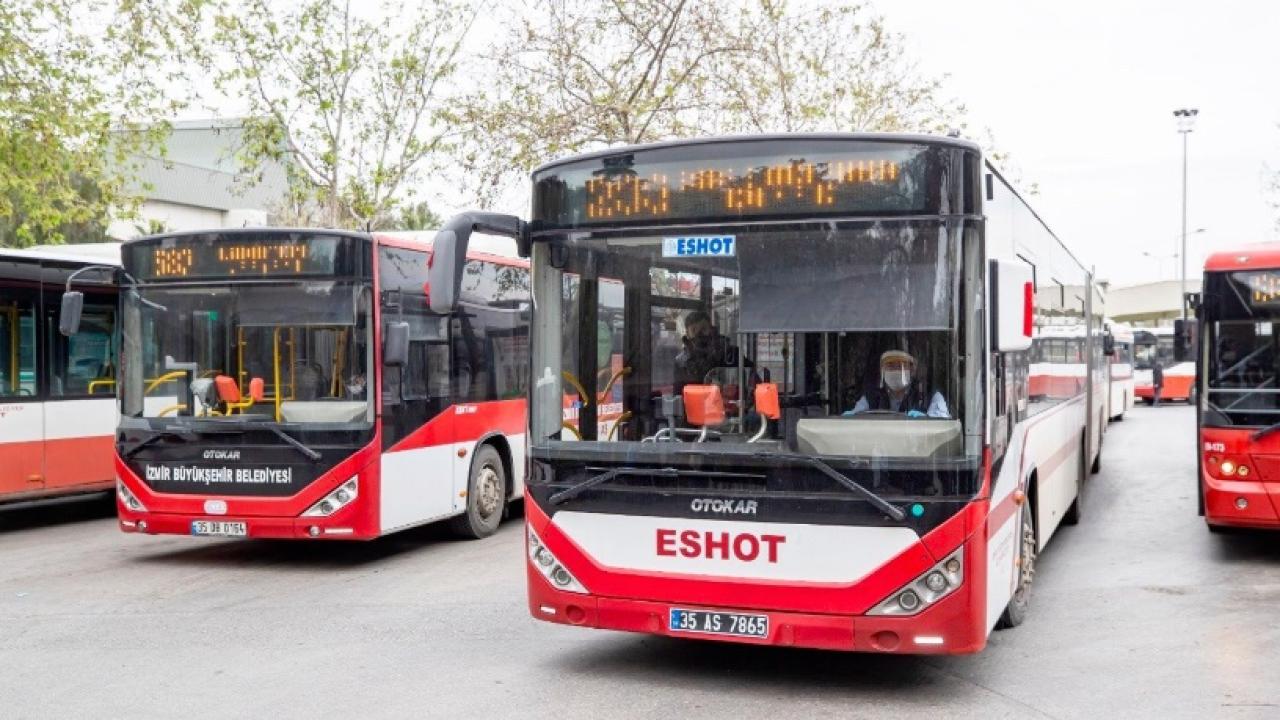 8 Mart’ta ESHOT Hatlarında Geçici Düzenleme