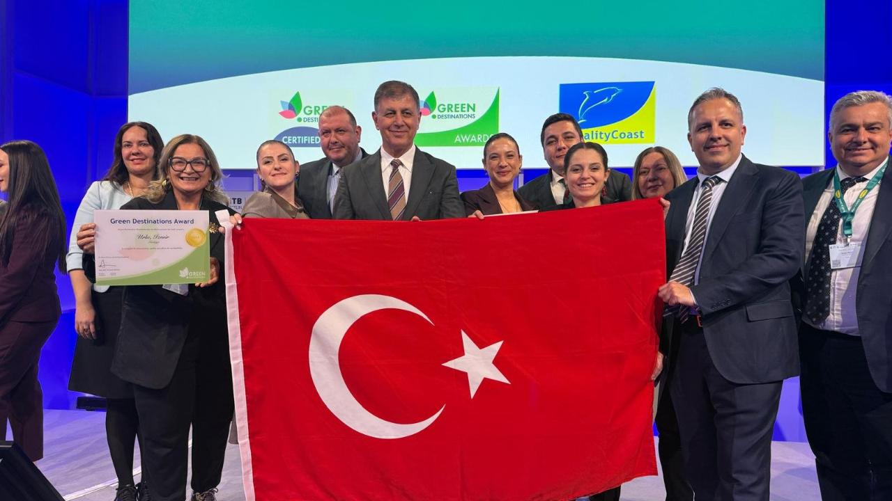 İzmir’e sürdürülebilir turizm alanında 5 uluslararası ödül