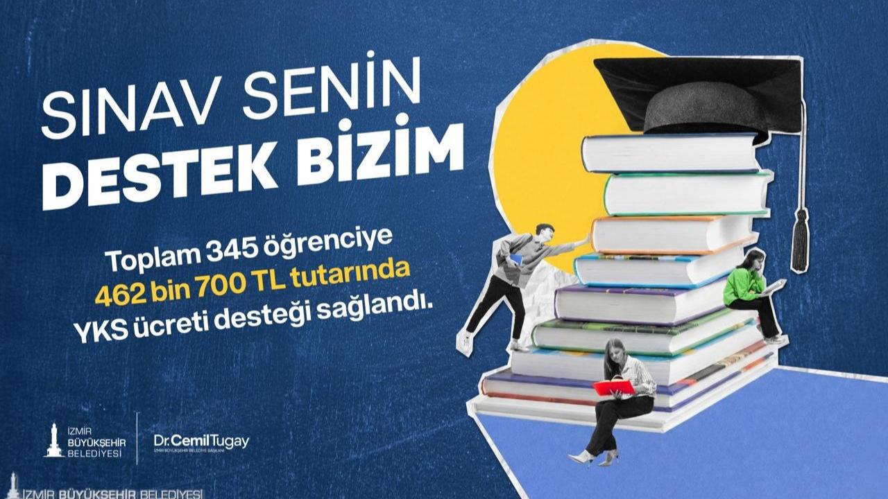 İzmir Büyükşehir Belediyesi’nden Öğrencilere YKS Desteği: 462 Bin TL’lik Destek Sağlandı