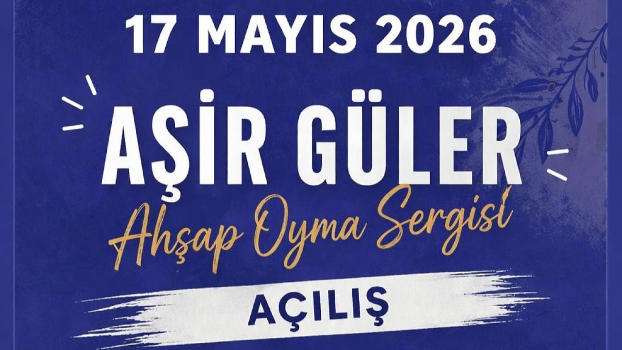 Aşir Güler Ahşap Oyma Sergisi Ziyaretçilerini Bekliyor!