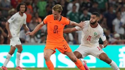 90+1'de hayati gol! Hollanda-Fas maçında kazananı penaltı atışları belirledi