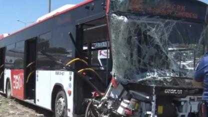 Ankara'da feci kaza: 1 ölü 9 yaralı var