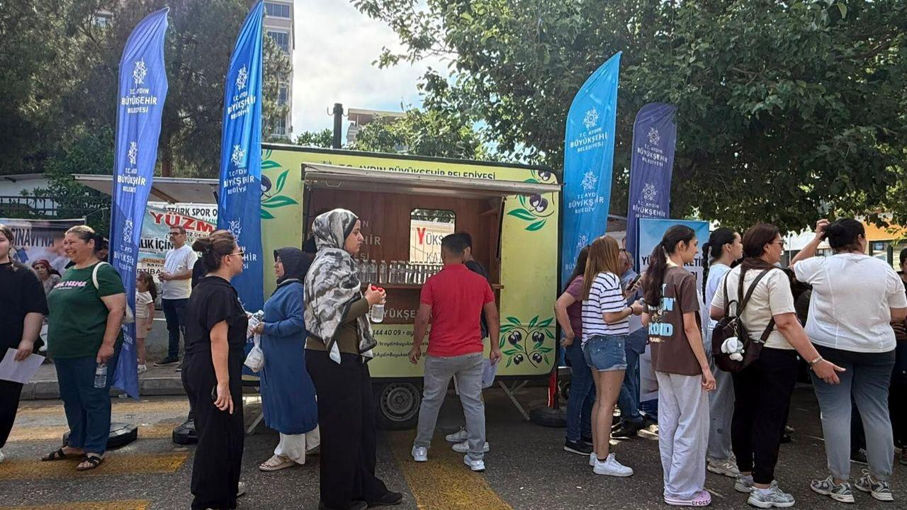 Başkan Çerçioğlu üniversite adaylarının yanında