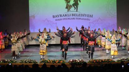 Bayraklı’da 1700 kursiyerlik yıl sonu etkinliği
