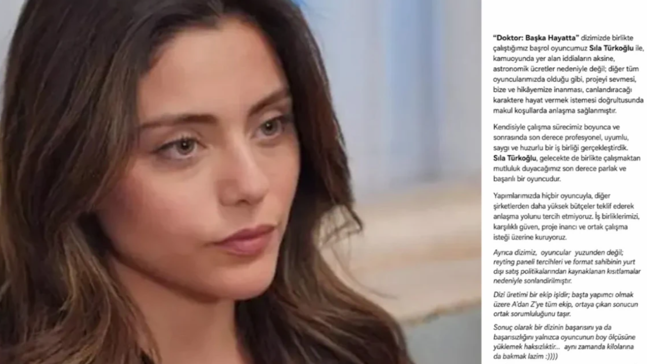 'Doktor: Başka Hayatta' dizisinin yapımcısı yalanladı... Sıla Türkoğlu ücret yüzünden ayrılmadı