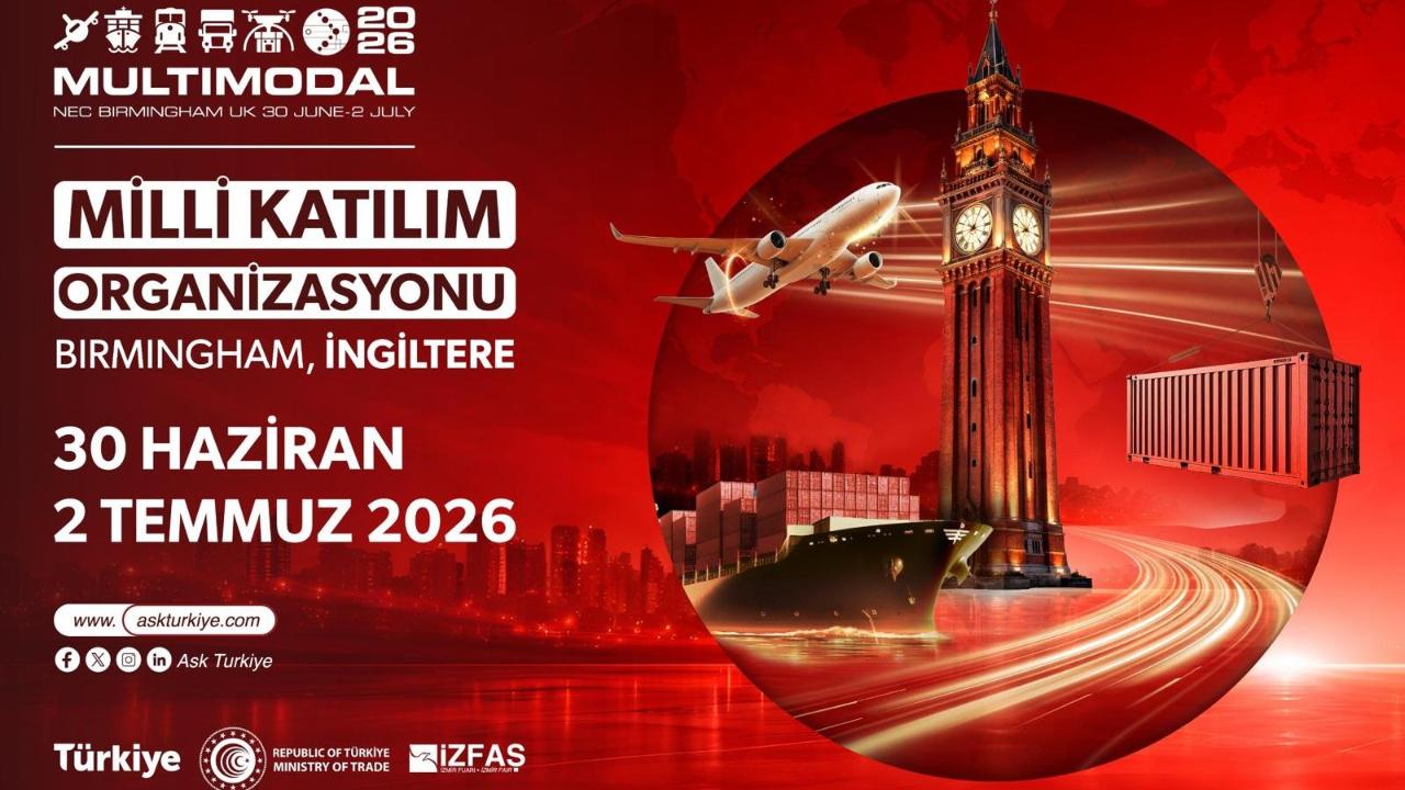İZFAŞ ile Türk lojistiği İngiltere’de vitrine çıkıyor