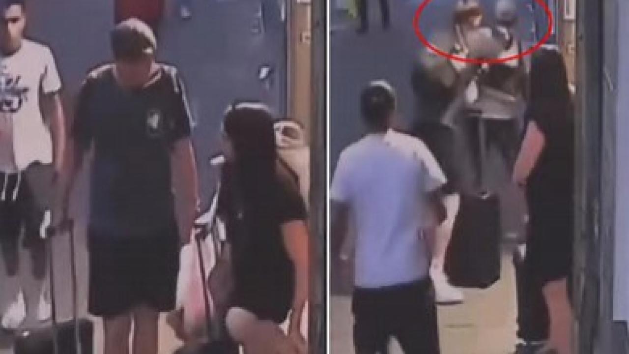 Turistik şehirde göçmen terörü! Turist çifti fena oyuna getirdiler