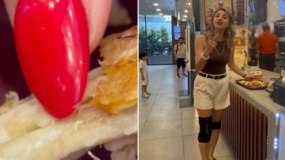 Ünlü fast food zincirinde mide bulandıran olay! Çocuğuna aldığı tavuktan kurt çıktı