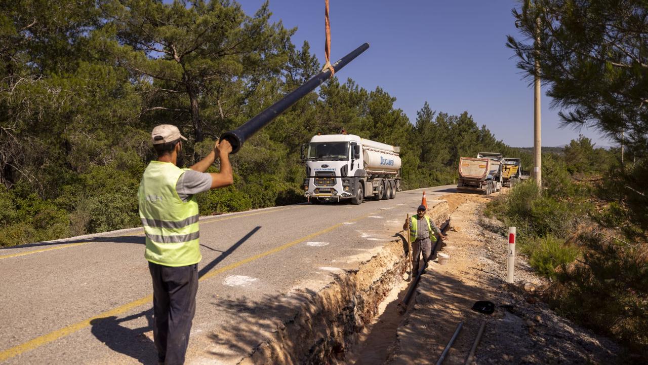 Urla’ya kesintisiz su için 40 kilometrelik yatırım