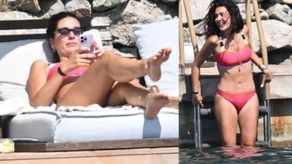 4 Ayda 20 Kilo Vermişti... Bergüzar Korel Giden Kilolardan Sonra Tatilin Keyfini Çıkardı