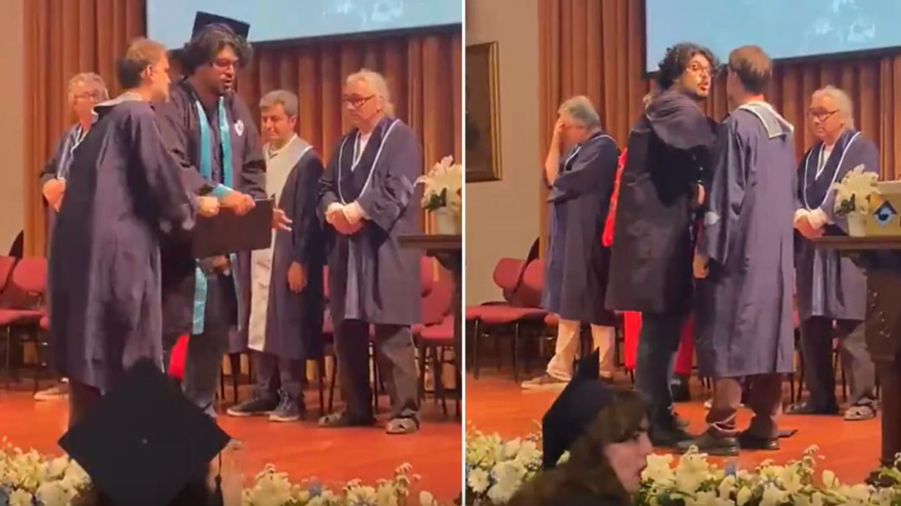 Boğaziçi Üniversitesi mezuniyetinde protesto: Törende gergin anlar