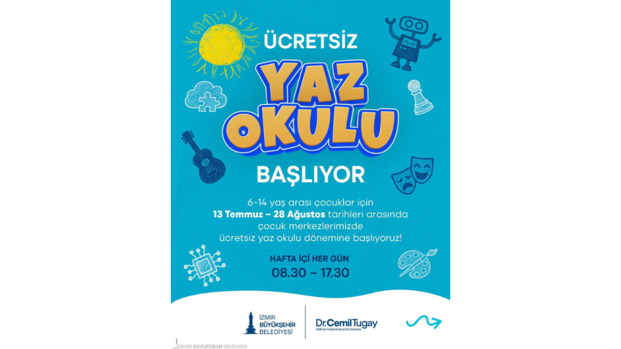 İzmirli minikler için eğlence dolu yaz başladı