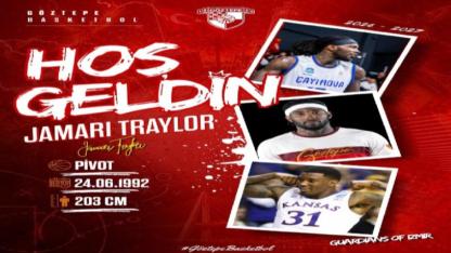 Jamari Traylor'ın yeni adresi Göztepe Basketbol oldu