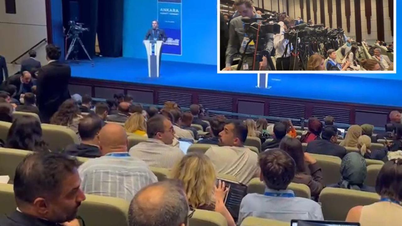 NATO Genel Sekreteri Rutte'nin Basın Toplantısına Yoğun İlgi! Salon Gazetecilerle Doldu